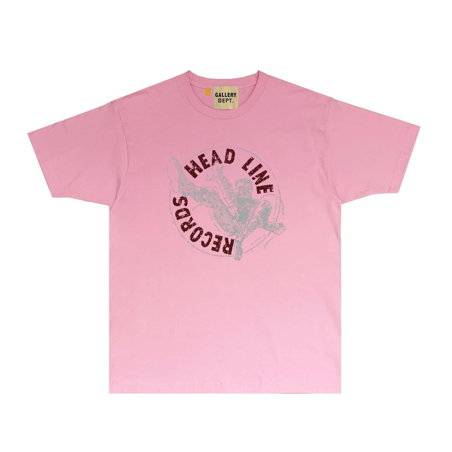 Gallery Dept T Shirt Retro Printed Loose Short-Sleeved Shirt