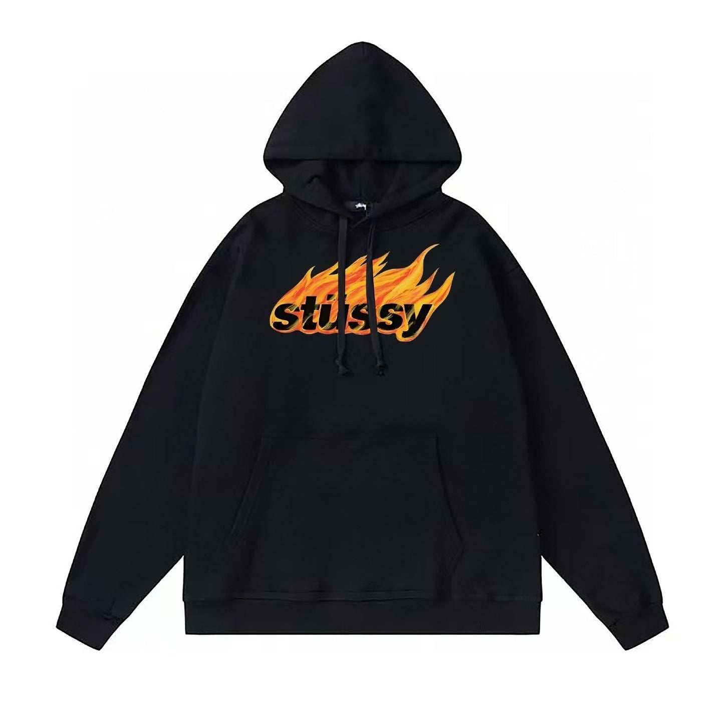 Stussy Hoodie Fall/Winter Fleece Hooded Sweater
