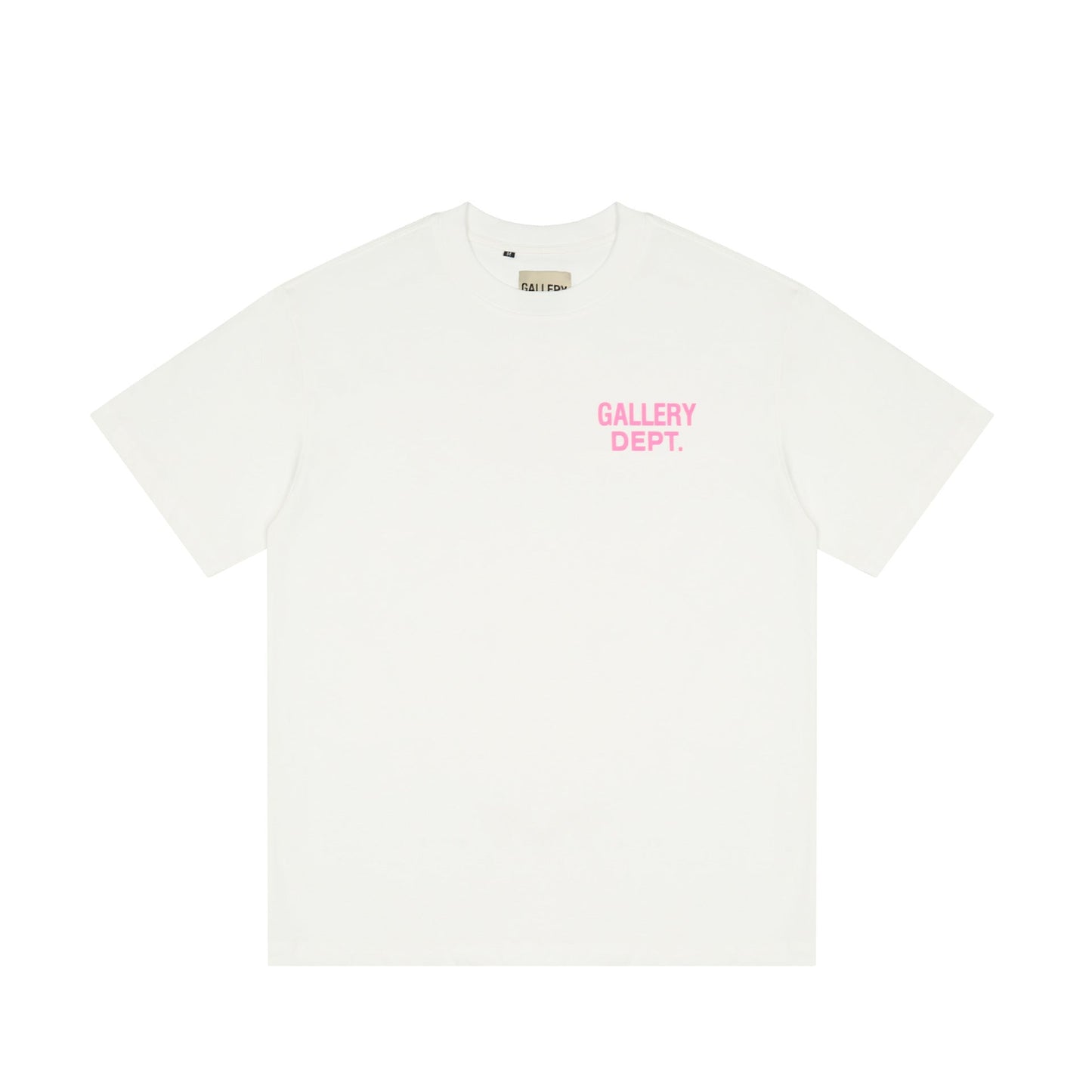 Gallery Dept T-shitrs Letter Print Short-Sleeve plus Size for Men and Women
